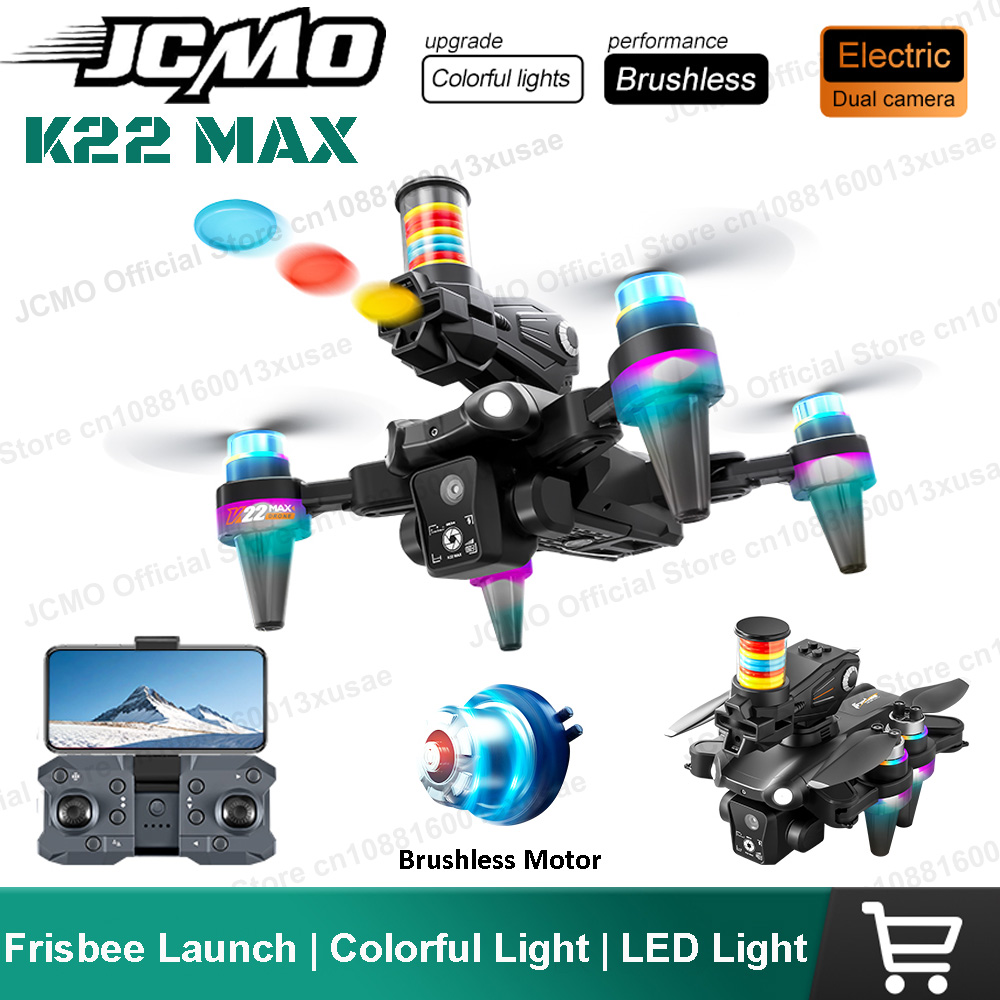 Drone Camera 4K - Новый квадрокоптер-игрушка JCMO K22 MAX Frisbee