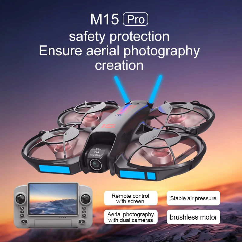 Новый FPV-дрон M15 2026 года с – обзор и цена Drone Camera Hd
