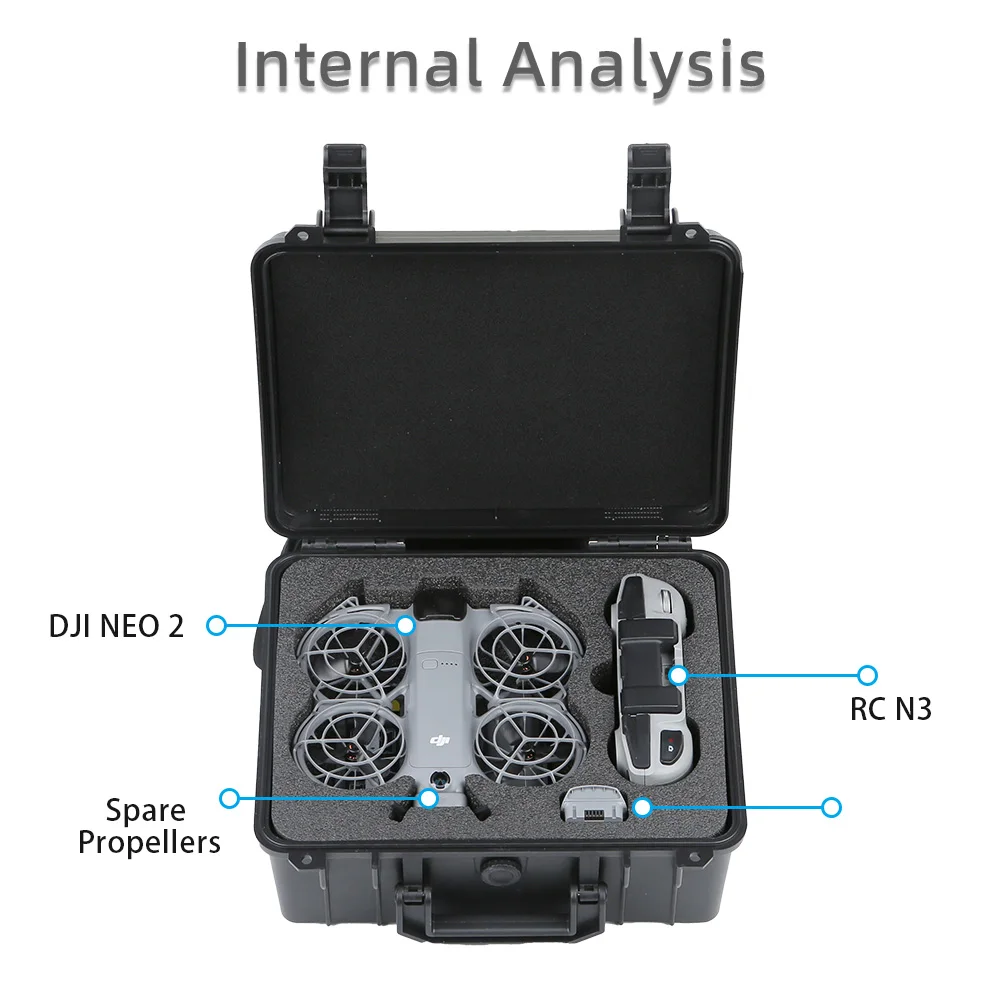 Портативный сейф для DJI NEO 2 – обзор и цена Drone Camera Case