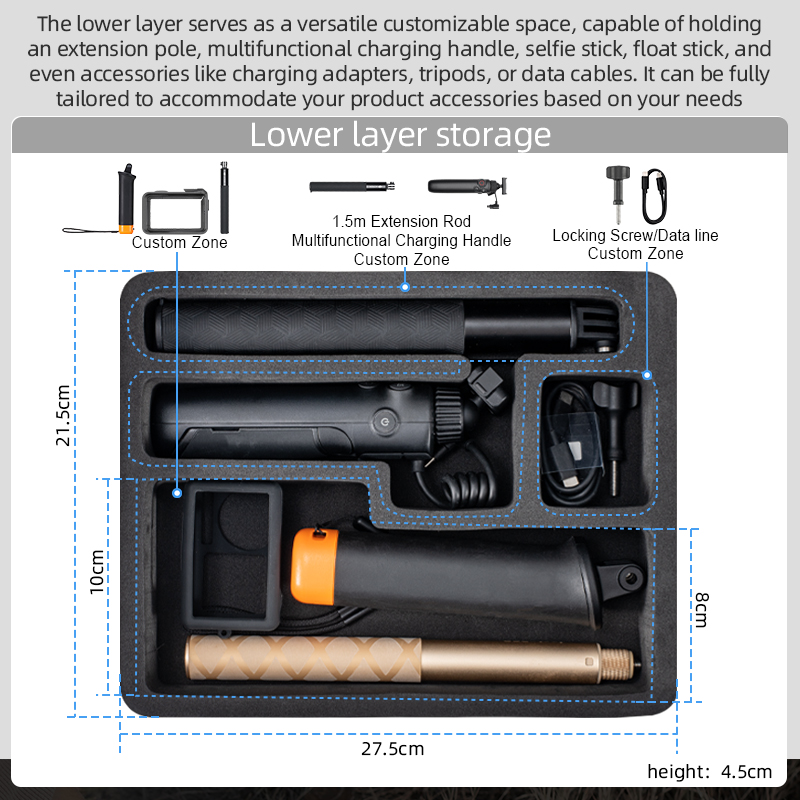 STARTRC 2-слойный портативный  – обзор и цена Drone Camera Case