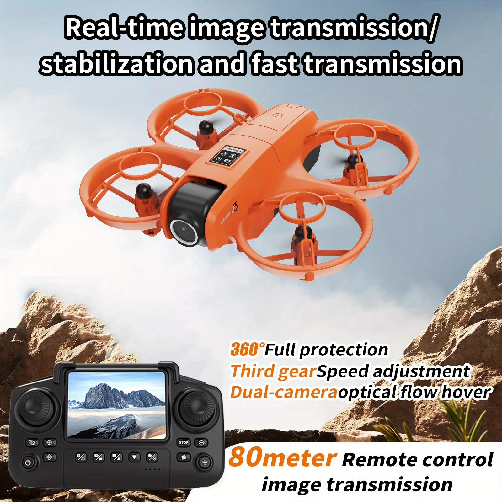 Складной туристический дрон YL – обзор и цена Drone Camera 4K